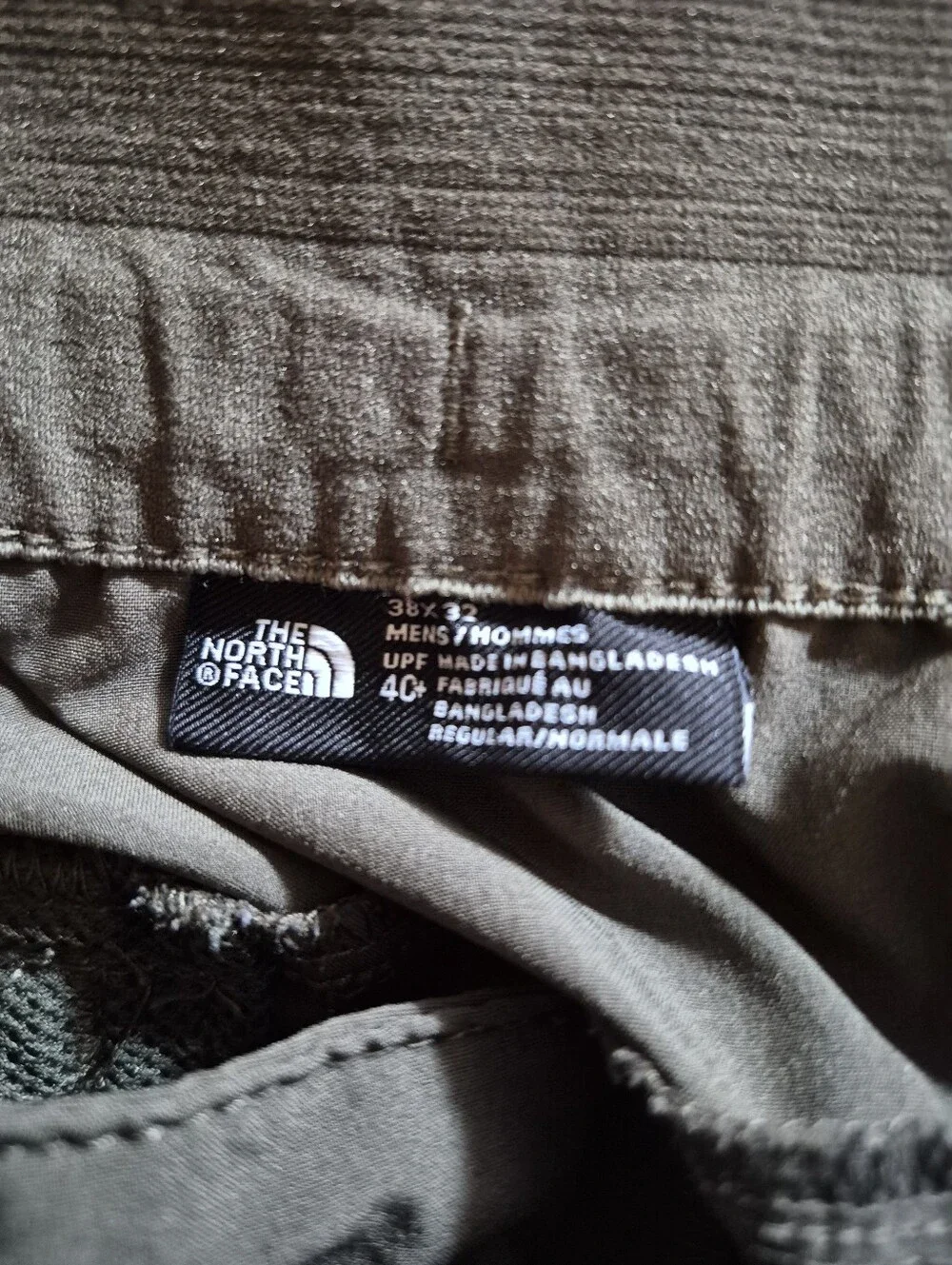 THE NORTH FACE Olive Green Mens Pants